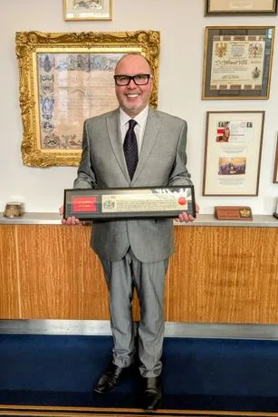 Professor Shameem Kazmi Honoured with the Freedom of the City of London