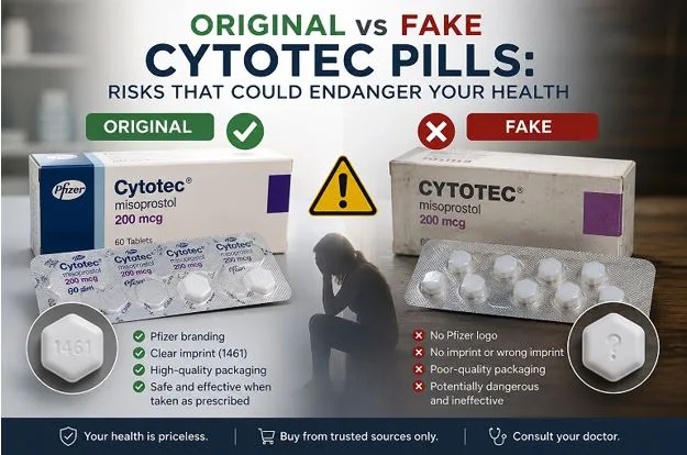 Original vs Fake CytotecPills: Risks That Could Endanger Your Health