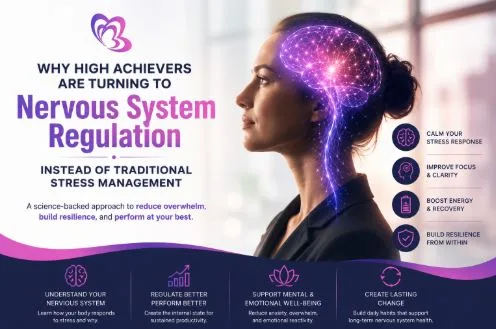 Why High Achievers Are Turning to Nervous System Regulation Instead of Traditional Stress Management