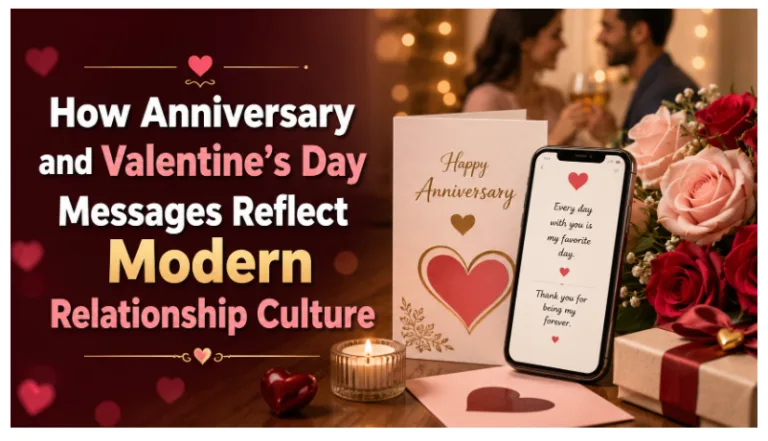 How Anniversary and Valentine’s Day Messages Reflect Modern Relationship Culture