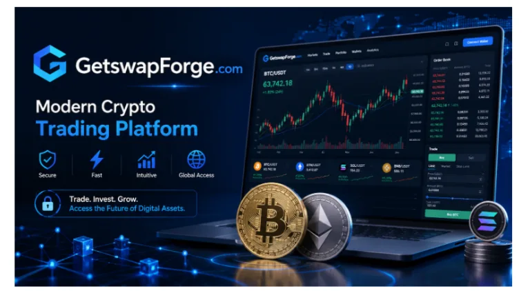GetswapForge.com Emerges as a Modern Crypto Trading Platform for Digital Asset Access