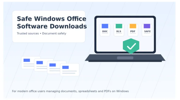 Why Safe Windows Office Software Downloads Matter for Modern Users