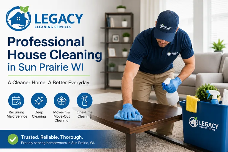 Why More Homeowners Choose Professional House Cleaning in Sun Prairie WI