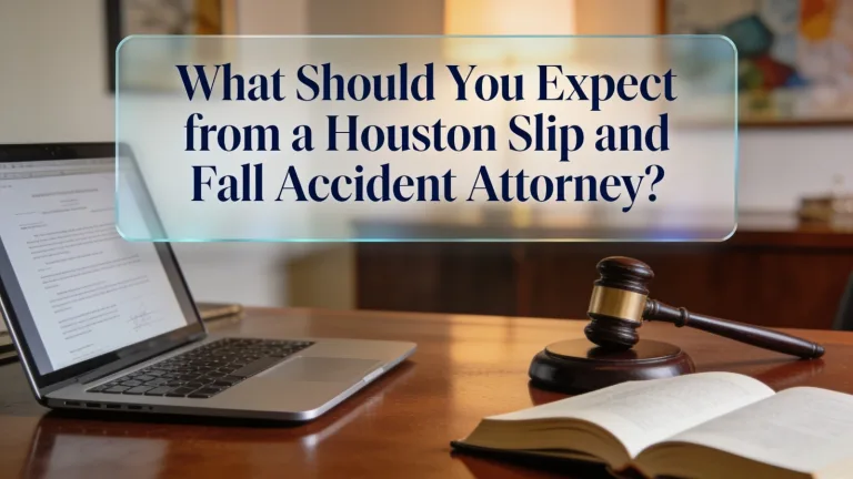 What Should You Expect From a Houston Slip and Fall Accident Attorney?