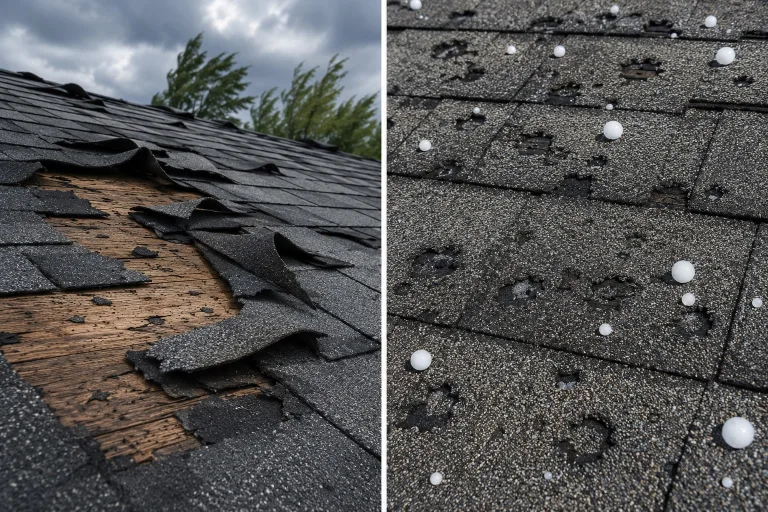 Wind vs. Hail Roof Damage: Which Requires Immediate Repair?