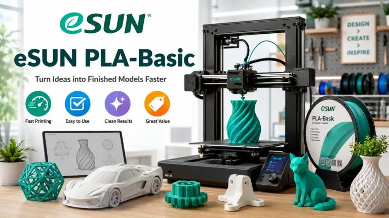 eSUN PLA-Basic Helps Creators Turn Ideas into Finished Models Faster