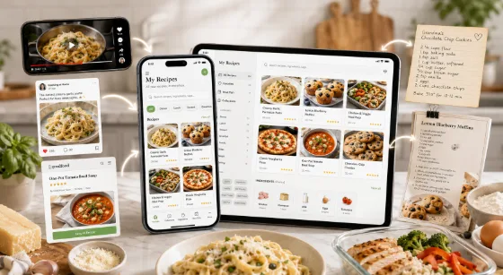 How a Recipe Keeper App Helps You Save Recipes from Anywhere