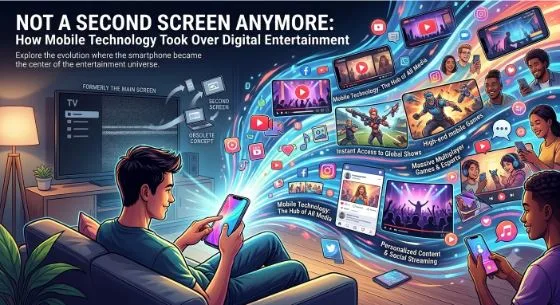 Not a Second Screen Anymore: How Mobile Technology Took Over Digital Entertainment