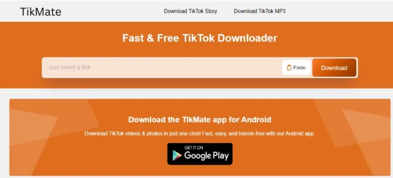 Best TikTok Downloader – Download TikTok Videos Without Watermark with TikMate 