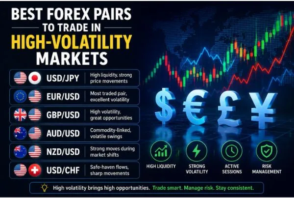 Best Forex Pairs to Trade in High-Volatility Markets