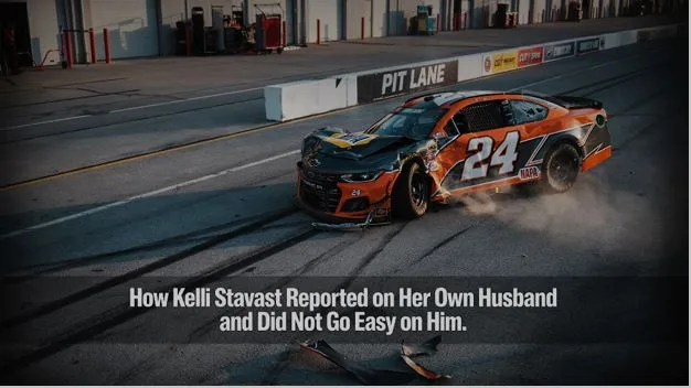 How Kelli Stavast Reported on Her Own Husband and Did Not Go Easy on Him