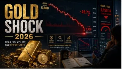 Why Gold Crashed From $5,600 to Under $4,000 in 2026 — And What It Means for Retail Traders