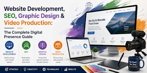 Website Development, SEO, Graphic Design & Video Production: The Complete Digital Presence Guide