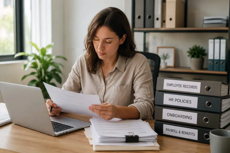 HR Paperwork for Small Business: What to Keep and Why