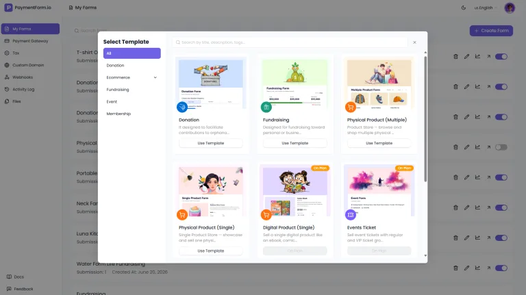 PaymentForm.io: A Jotform Alternative for Online Payment Forms and Checkout Links