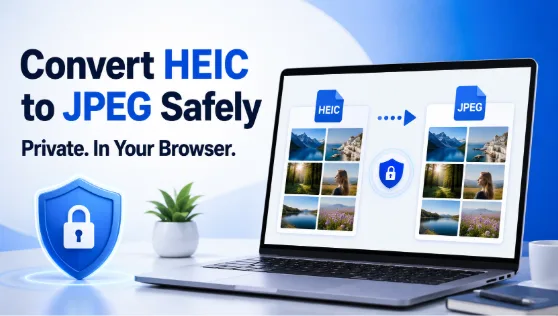 How to Safely Convert HEIC to JPEG Without Uploading Images to Any Website