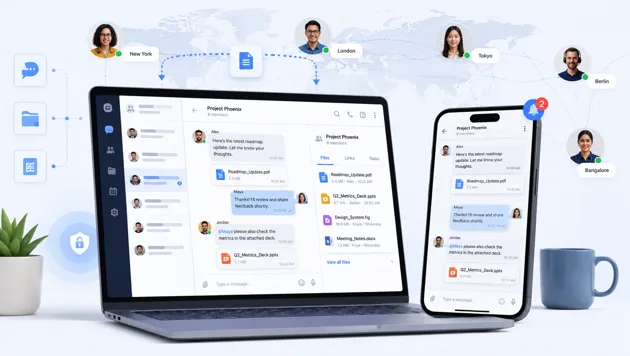 How Cross-Device Messaging Tools Support Distributed Teams