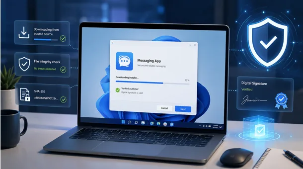 How to Identify Safe Download Sources for Messaging Apps on Windows