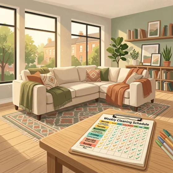 Why a Cleaning Schedule for Home Changes Everything