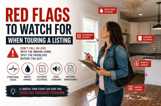 Red Flags to Watch For When Touring a Listing