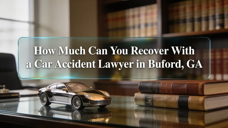 How Much Can You Recover With a Car Accident Lawyer in Buford, GA