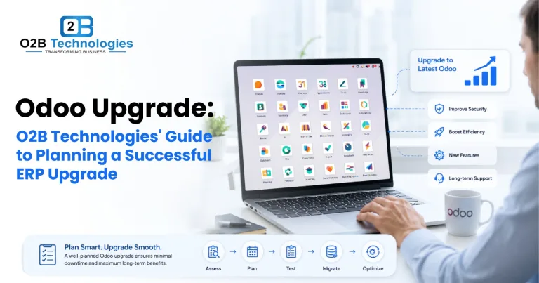 Odoo Upgrade by O2B Technologies Guide to Planning a Successful ERP Upgrade