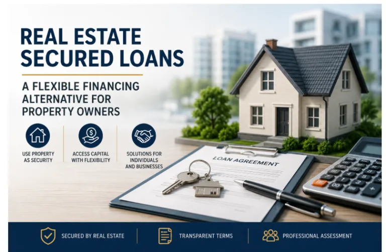 Real Estate Secured Loans: A Flexible Financing Alternative for Property Owners