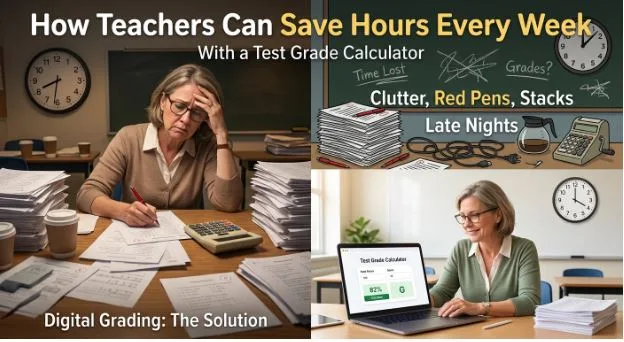How Teachers Can Save Hours Every Week With a Test Grade Calculator