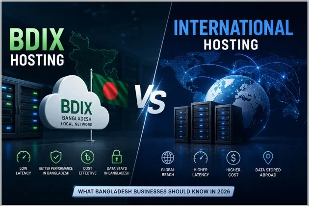 BDIX Hosting vs International Hosting: What Bangladesh Businesses Should Know in 2026