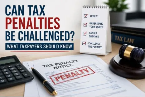 Can Tax Penalties Be Challenged? What Taxpayers Should Know