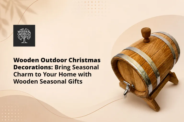 Wooden Outdoor Christmas Decorations: Bring Seasonal Charm to Your Home with Wooden Seasonal Gifts