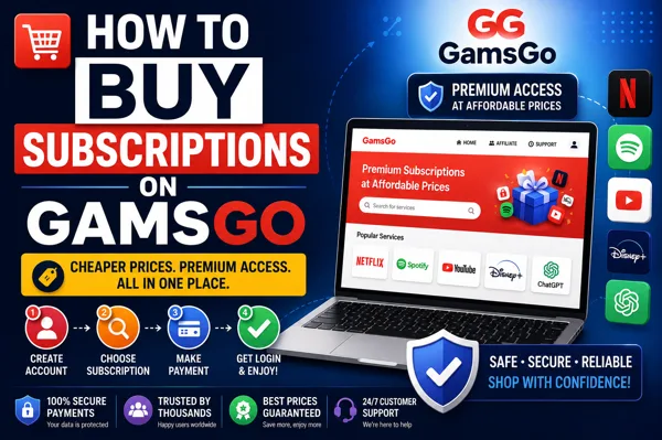 How to Buy Subscriptions on GamsGo: Step-by-Step Guide