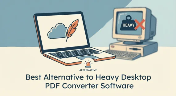 Best Alternative to Heavy Desktop PDF Converter Software