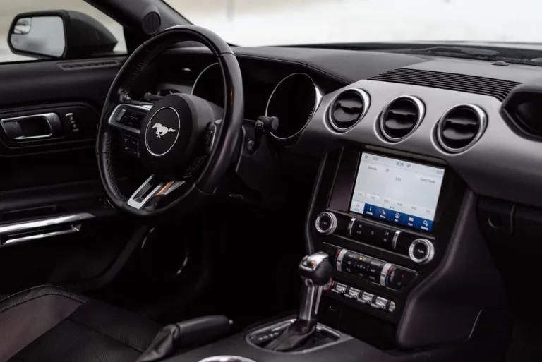 Ford Performance vehicle showcasing high-performance features including sporty exterior design and racing-inspired details.