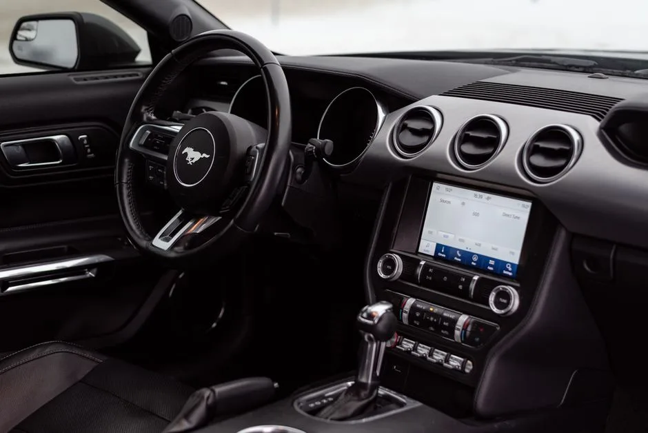 Ford Performance vehicle showcasing high-performance features including sporty exterior design and racing-inspired details.