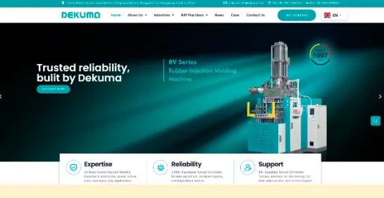 Top Rubber Injection Molding Machine Manufacturers