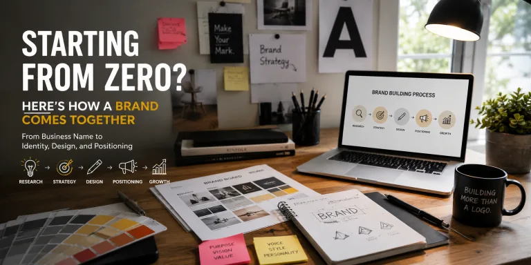 Starting From Zero? Here’s How a Brand Comes Together, From Business Name to Identity, Design, and Positioning