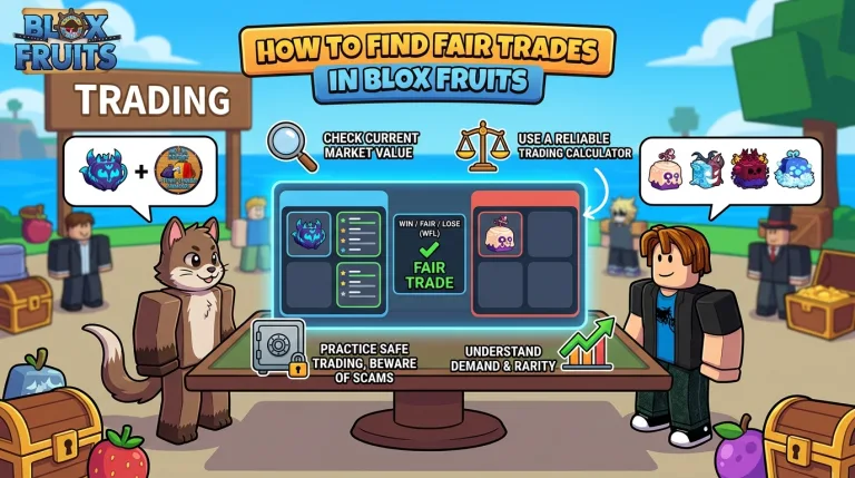 How to Find Fair Trades in Blox Fruits