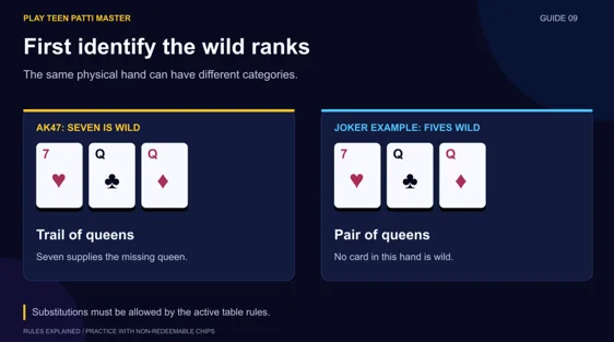 More Wild Cards, More Confusion? AK47 and Joker Teen Patti Compared