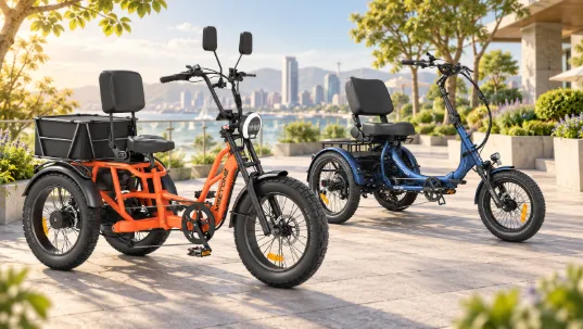 Semi-Recumbent Electric Trike Comparison: Addmotor Freetri E-361 vs Meet One Tour Lite 2.0