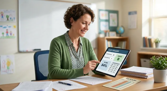 Easy Grader: The Ultimate Teacher Guide, Percentage Charts & Grade Calculation Strategies