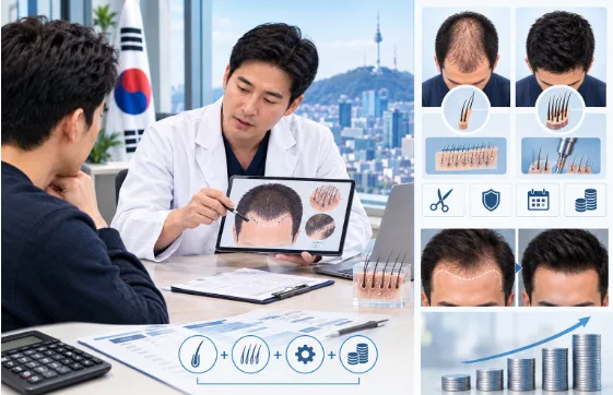 Hair Transplant Cost in South Korea: What Patients Should Compare Beyond the Headline Price