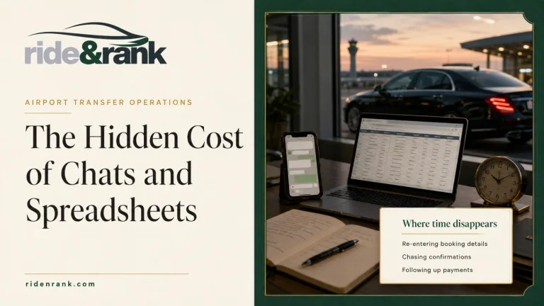The Real Cost of Running an Airport Transfer Business on WhatsApp and a Spreadsheet