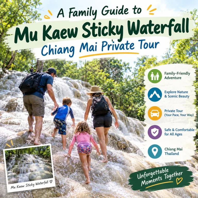 A Family Guide to Mu Kaew Sticky Waterfall Chiang Mai Private Tour