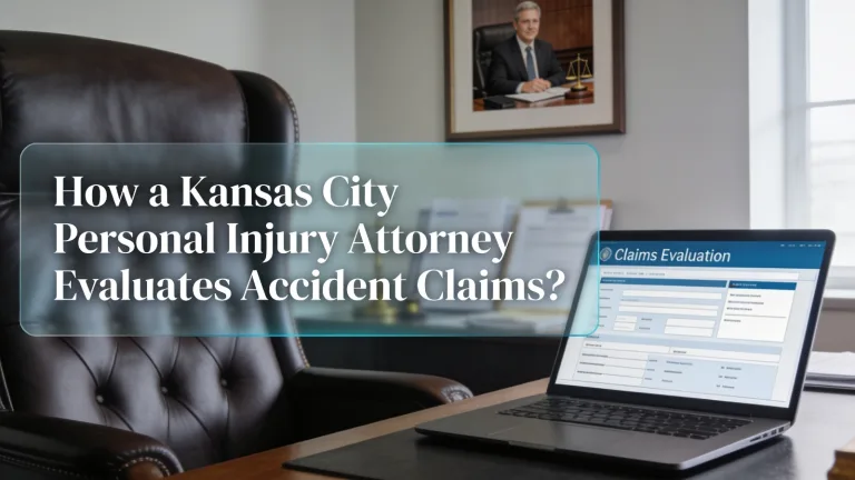 How a Kansas City Personal Injury Attorney Evaluates Accident Claims?
