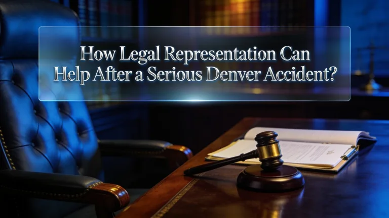 How Legal Representation Can Help After a Serious Denver Accident?