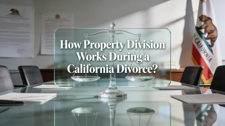How Property Division Works During a California Divorce?