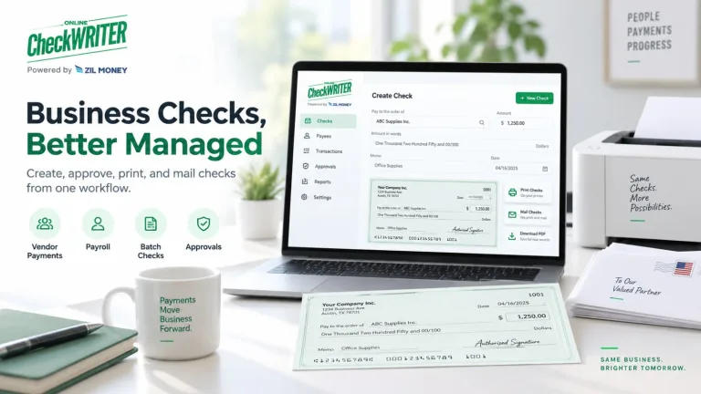 How to Print Business Checks: A Control-Focused Five-Step Process