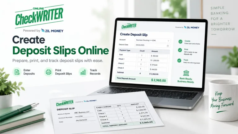 Deposit Slip Template: What Information Should Be Included?