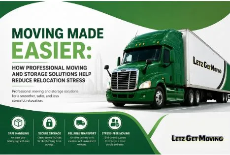 Moving Made Easier: How Professional Moving and Storage Solutions Help Reduce Relocation Stress